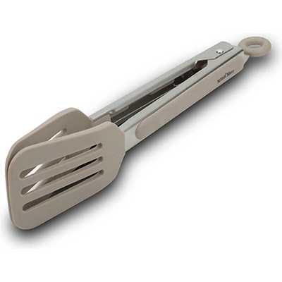 Kleště ploché obracecí 26cm, MISTY, nerez/silikon – Zbozi.Blesk.cz
