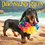 Willow Creek Press Calendars Dachshund Rules 2026 7 X 7 Mini Wall Calendar | Willow Creek Press