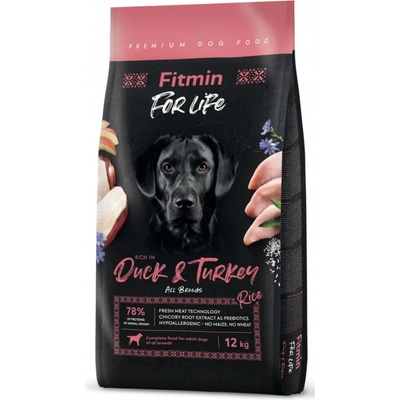 Fitmin Dog For Life Duck & Rice 12 kg