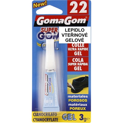 GomaGom lepidlo GG vteřinové 3 g gelové 474488