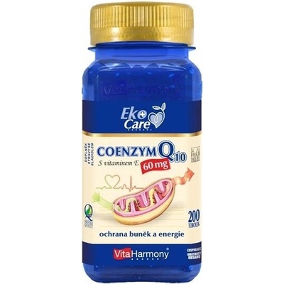 VitaHarmony Coenzym Q10 60 mg + vitamin E 200 tobolek