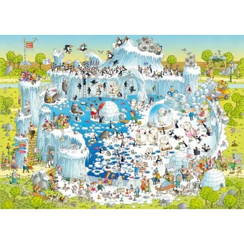 Heye - Puzzle Degano: Polar expedition - 1 000 piese