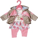 Zapf Creation Baby Annabell Oblečení s bundou 43 cm květinová bunda