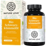 Nature love Био масло от черен кимион - 120 капсули