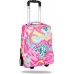 COOLPACK Ученическа раница на колела Coolpack - Compact - Minnie Mouse, едно основно голямо отделение, разтегателна двустепенна дръжка, подсилено дъно, розова (F086775)