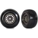 Traxxas колело 2.1/2.6", джанта ъглово сив, гума Response Pro (2)