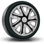 NRM капаци за колела 15", supernova bicolor сребристо-черен 4брой (vtv-pu-22504)
