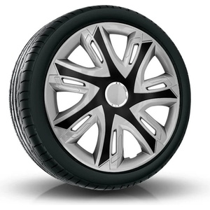 NRM капаци за колела 15", supernova bicolor сребристо-черен 4брой (vtv-pu-22504)