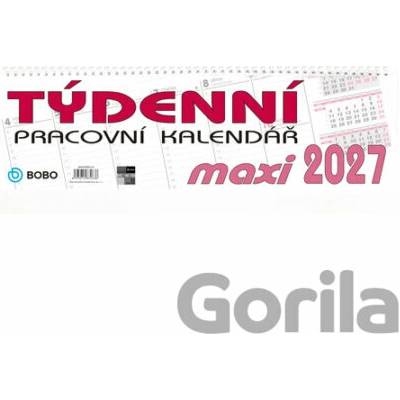 Pracovní MAXI stolní autor neuvedený 2027