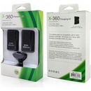 APT KX7A 2x XBOX 360 Baterie USB kabel, černá