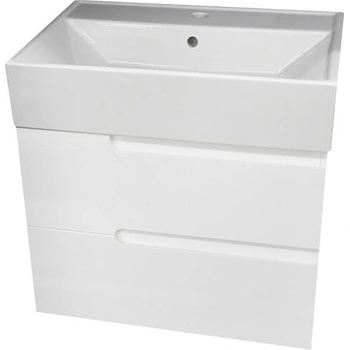 Deplan Долен шкаф с мивка "Виола" 60 cm бял (73820)
