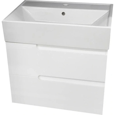 Deplan Долен шкаф с мивка "Виола" 60 cm бял (73820)