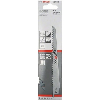 Bosch 2608650673 Pílový list do chvostovej píly S 644 D