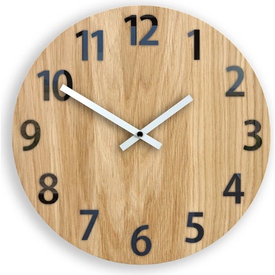 ModernClock Amadeus 33 cm černé bílé