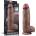Lovetoy 12'' Двуслоен силиконов пенис xxl