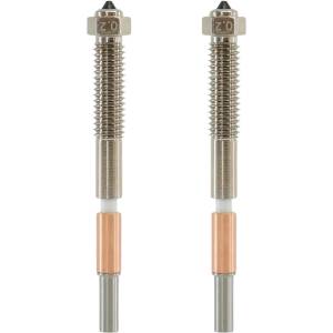 QIDI Tech Биметална дюза за Max4, комплект от 2 броя - 0, 2 mm (744581223051)