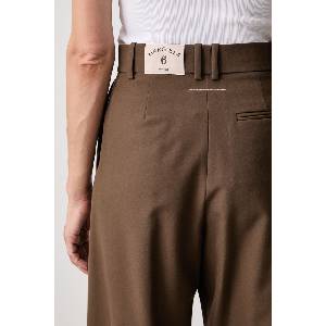 MM6 Maison Margiela прав панталон дамски с добавена вълна (S52KA0574.M36020)