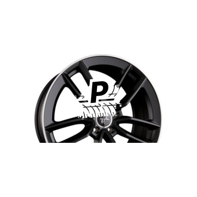 Keskin KT21 7,5x17 5x114,3 ET45 black polished