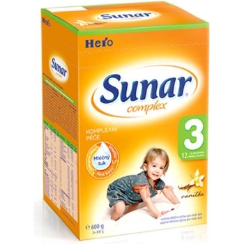 Sunar 3 complex vanilka 600 g