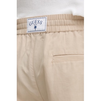 Guess Къс панталон Мъжки с лен (F6GD01.WN202)