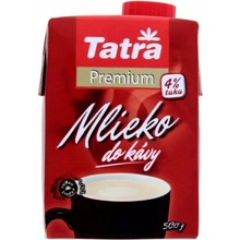 TATRA Mlieko do kávy Tatra premium 4% s uzáverom, 500 g