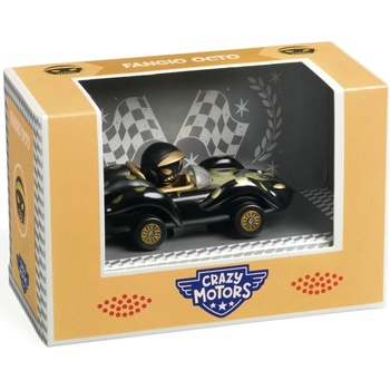 DJECO Детска играчка Djeco Crazy Motors - Количка черният звяр (DJ05491)