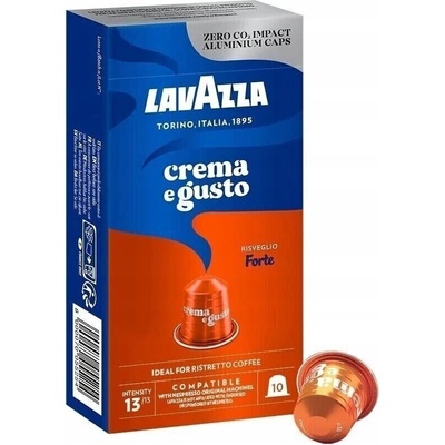 Lavazza Crema e Gusto Forte Alu Kapsle do Nespresso 10 ks