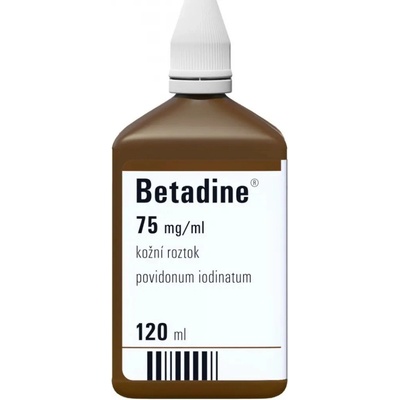 BETADINE DRM 75MG/ML DRM SOL 120ML
