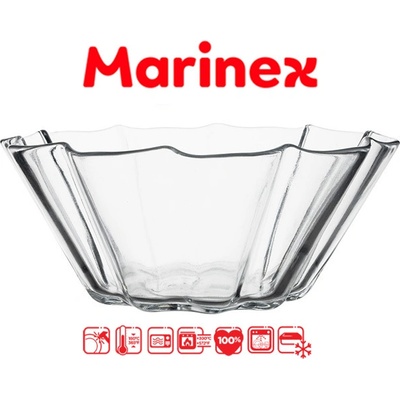 Marinex Стъклена купа за кекс 1.3л (42-1012)