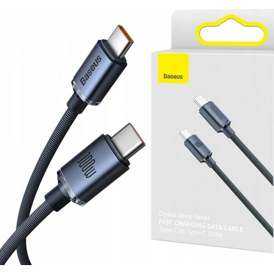 Baseus CAJY000701 Crystal Shine USB-C / USB-C 5A 100W, 2m