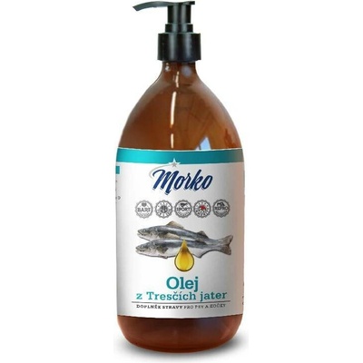Morko Olej z Tresčích jater 1000 ml