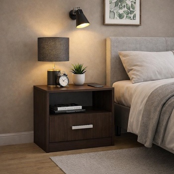 Нощно шкафче Комо 2 венге