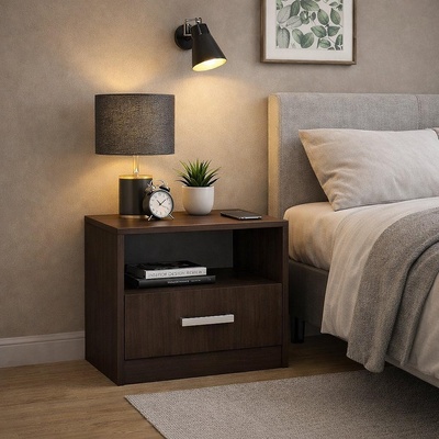 Нощно шкафче Комо 2 венге