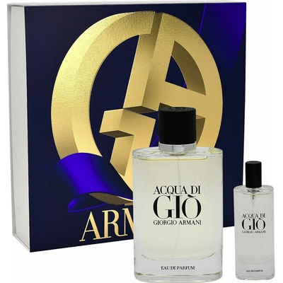 Giorgio Armani Acqua di Giò dárková sada: EDP 125 ml + EDP 15 ml