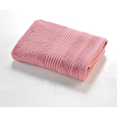 Douceur d'intérieur Розова памучна кърпа от тери 50x90 cm Tendresse - douceur d'intérieur (1801506)