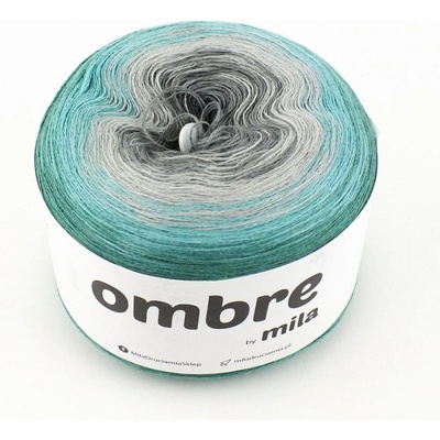 MILA OMBRE MERINO 1200m/3nitka MM28 - Mint