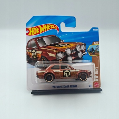 Mattel Hot Wheels 70 Ford Escort RS1600 1:64