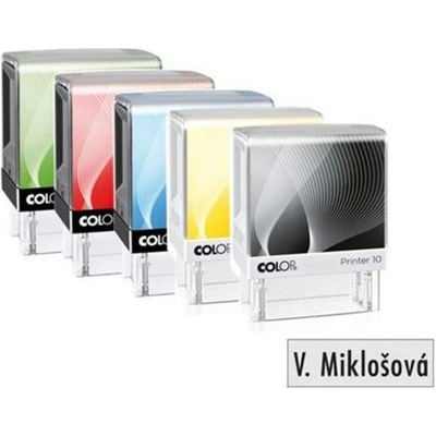 Colop Printer 10 27x10mm odtlačok čierny XX000890