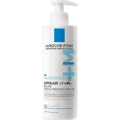 La Roche-Posay Lipikar Baume AP+M hydratačný a zvláčňujúci telový balzam pre veľmi suchú pokožku 400 ml