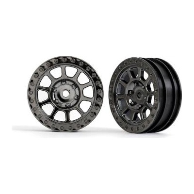 Traxxas диск 2.2" черно хромиран (2) (предни)