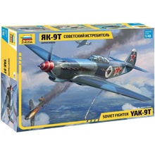 Zvezda Model kit letadlo 4831Yak-9-T with cannon 1:48