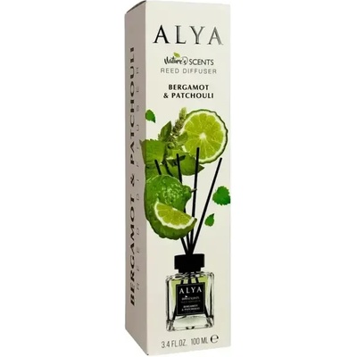 Alya АРОМАТИЗАТОР ЗА ДОМА 100 мл. БЕРГАМОТ И ПЪЧУЛИ
