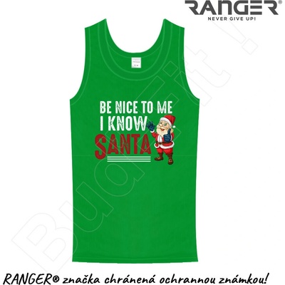 Ranger tielko motív Santa 2 zelená