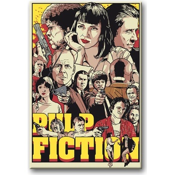 Zuty Maľovanie podľa čísel PULP FICTION
