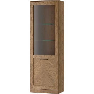Szynaka Cozy 10 s LED osvetlením 65 cm dub Rustikál