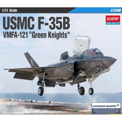 Academy Изтребител USMC F-35B VMFA-121 " Green Knights" 1: 72 (12569)