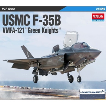 Academy Изтребител USMC F-35B VMFA-121 " Green Knights" 1: 72 (12569)