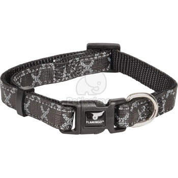 Image 1 of Flamingo Odin нашийник, черен 40-55 см