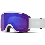 SMITH Ски маска Smith Squad2 2CP Mirror S2 + Storm Blue Sensor Mirror S1 Ski goggles - White Vapor / CP Everyday Violet Mirror (417-5856-0911)
