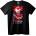 NOONEBRAND Тениска IT Pennywise Добре дошли в Дери - 7XL, Black